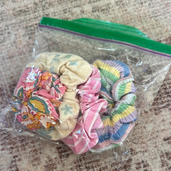 Colorful Hair Scrunchies Set - Picture 1 of 1